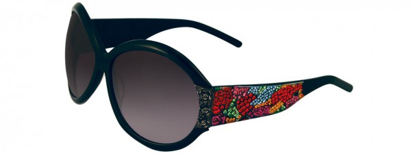 Takumi T9764 Sunglasses, BLACK/RUBY AND SKY AND MINT AND MANG
