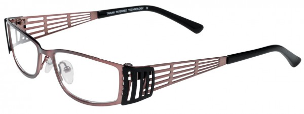 Takumi T9738 Eyeglasses, ROSE/BLACK AND PINK