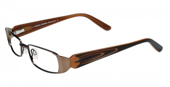 EasyClip S2500 Eyeglasses, BRONZE/CARAMEL AND CHOCOLATE