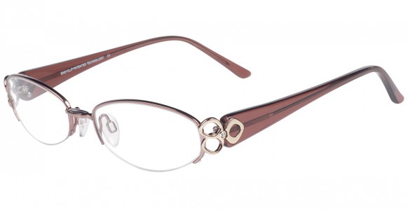 EasyClip S2496 Eyeglasses, SHINY ROSE/ROSEWOOD