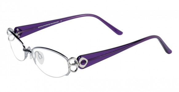 EasyClip S2496 Eyeglasses, SHINY VIOLET/VIOLET