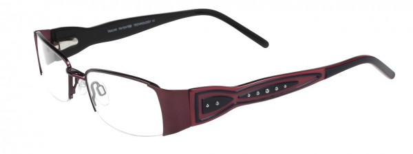 Takumi T9755 Eyeglasses, CHERRY