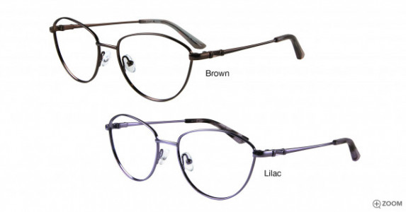 Bulova Gayle Eyeglasses, Brown