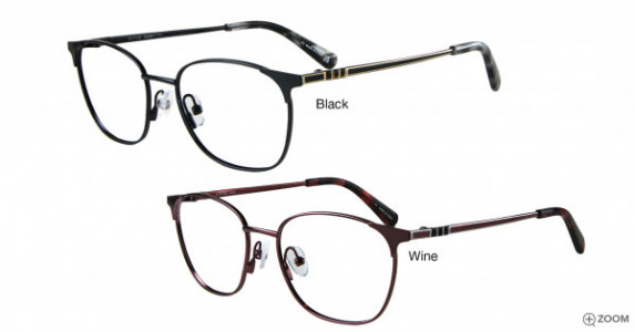 Bulova Alexandria Eyeglasses, Black