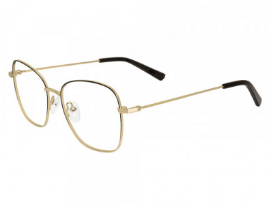 Port Royale RACHEL Eyeglasses, C-3 Ebony/Yellow Gold