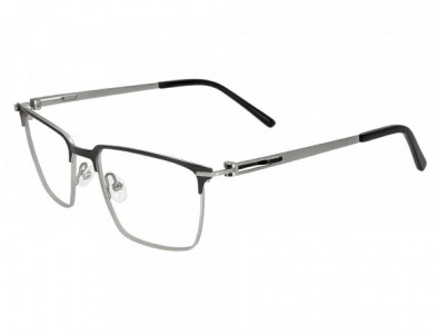 Club Level Designs CLD9338 Eyeglasses, C-2 Gunmetal/Silver