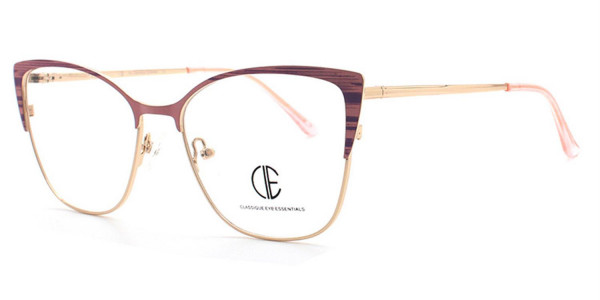 CIE CIE176 Eyeglasses, RED/GOLD (3)