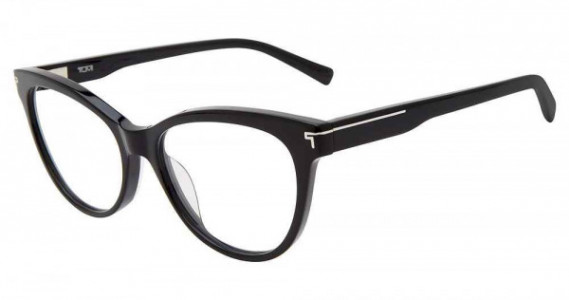 Tumi VTU012 Eyeglasses, BLACK (700 (BL))