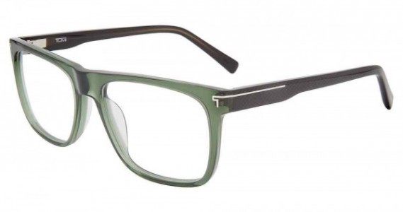 Tumi VTU014 Eyeglasses, GREEN (02GN)