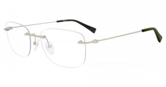 Tumi VTU020 Eyeglasses, Silver