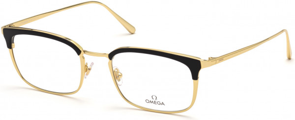 Omega OM5017 Eyeglasses, 005 - Black/other