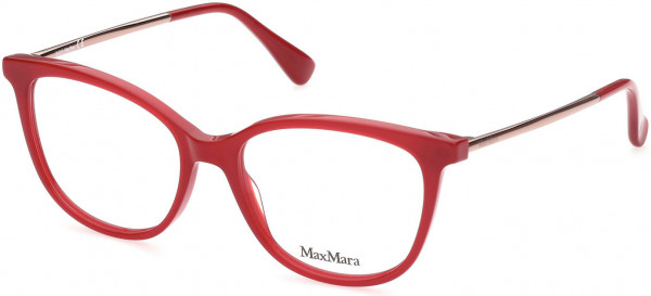 Max Mara MM5008-F Eyeglasses, 066 - Shiny Red