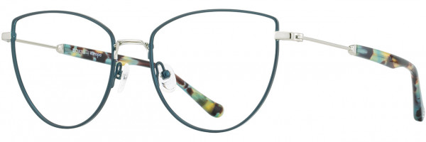 Cinzia Designs Cinzia Ophthalmic 5138 Eyeglasses, Spruce / Chrome