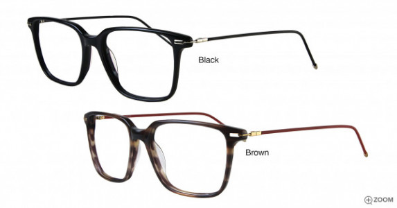 Bulova Kenmore Eyeglasses, Black