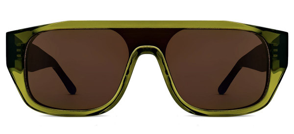 Thierry Lasry KLASSY Sunglasses, Translucent Olive Green