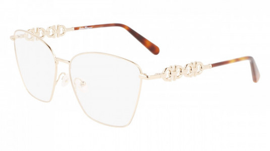 Ferragamo SF2217 Eyeglasses, (710) GOLD