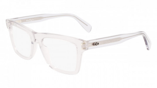 Ferragamo SF2923 Eyeglasses, (050) LIGHT  CRYSTAL GREY