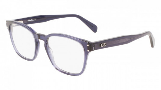 Ferragamo SF2925 Eyeglasses, (420) CRYSTAL NAVY
