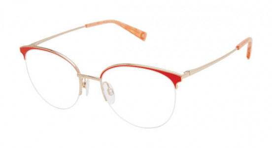 Brendel 902341 Eyeglasses, Coral/ Gold - 50 (COR)
