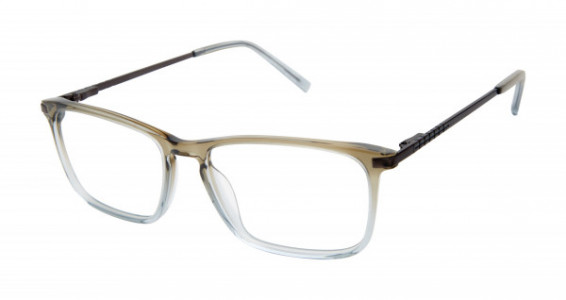 Geoffrey Beene G536 Eyeglasses, Olive/Grey (OLI)