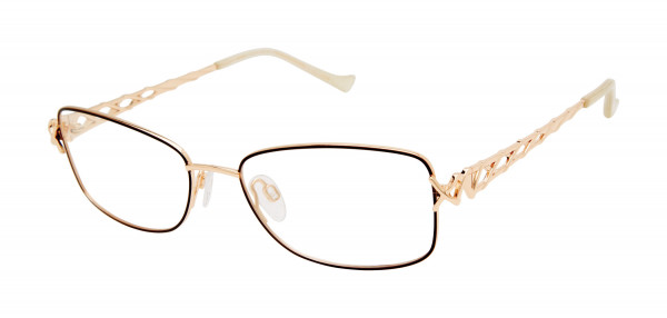 Tura R235 Eyeglasses, Brown (BRN)