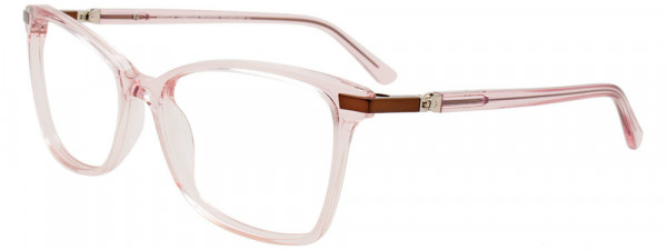 EasyClip EC602 Eyeglasses, 030 - Crystal Light Pink/Crystal Light Pink
