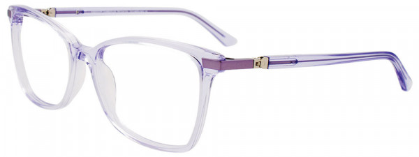 EasyClip EC602 Eyeglasses, 080 - Crystal Light Lilac/Crystal Light Lilac