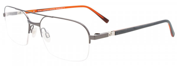 Takumi TK1194 Eyeglasses, 020 - Satin Grey/Orange