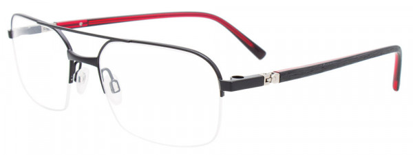Takumi TK1194 Eyeglasses, 090 - Satin Black/Red
