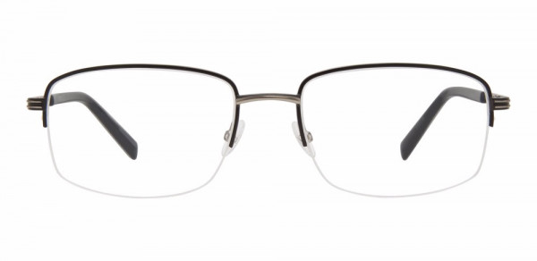 Adensco AD 131 Eyeglasses, 0R81 MATTE RUTHENIUM