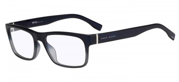 HUGO BOSS Black BOSS 0729/IT Eyeglasses, 0KAY BLUE GREY