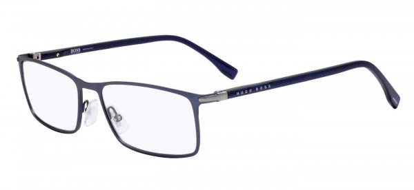 HUGO BOSS Black BOSS 1006/IT Eyeglasses, 0FLL MATTE BLUE