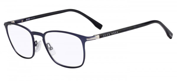 HUGO BOSS Black BOSS 1043/IT Eyeglasses, 0FLL MATTE BLUE