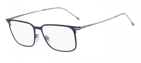 HUGO BOSS Black BOSS 1253 Eyeglasses, 0FLL MATTE BLUE