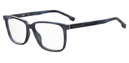 HUGO BOSS Black BOSS 1300/U Eyeglasses, 0JBW BLUE HAVANA