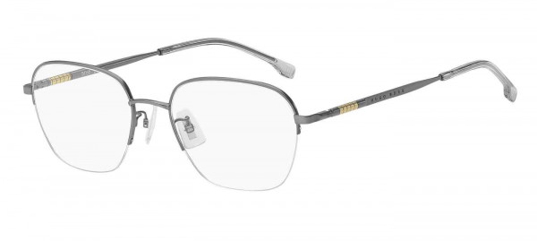 HUGO BOSS Black BOSS 1346/F Eyeglasses, 0R81 MATTE RUTHENIUM
