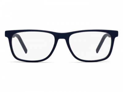 HUGO HG 1048 Eyeglasses, 0FLL MATTE BLUE