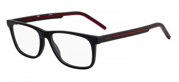 HUGO HG 1048 Eyeglasses, 0BLX BLACK RED
