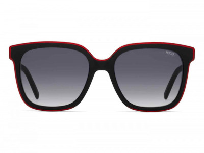 HUGO HG 1051/S Sunglasses, 0OIT BLACK RED