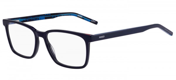 HUGO HG 1074 Eyeglasses, 0S6F BLUE PATTERN