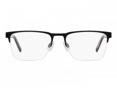 HUGO HG 1076 Eyeglasses, 0003 MATTE BLACK