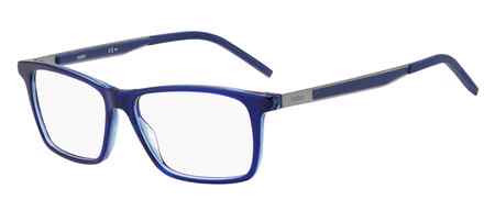 HUGO HG 1140 Eyeglasses, 0ZX9 BLUE AZURE
