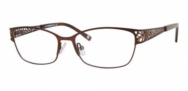 Liz Claiborne L 663 Eyeglasses, 009Q BROWN