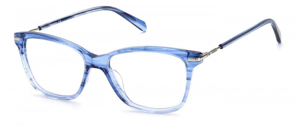 Fossil FOS 7105 Eyeglasses, 038I BLUE HORN