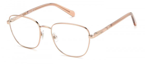 Fossil FOS 7113 Eyeglasses, 0AU2 RED GOLD