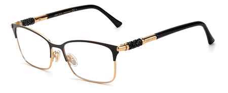 Jimmy Choo Safilo JC295 Eyeglasses, 02M2 BLACK GOLD