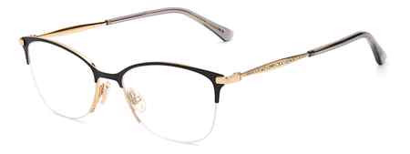 Jimmy Choo JC300 Eyeglasses, 02M2 BLACK GOLD
