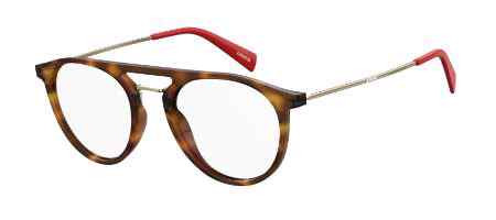 Levi's LV 1001 Eyeglasses, 0O63 HAVANA RED