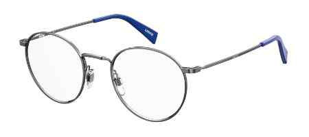 Levi's LV 1007 Eyeglasses, 0KJ1 DARK RUTHENIUM