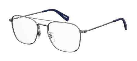Levi's LV 1008 Eyeglasses, 0KJ1 DARK RUTHENIUM